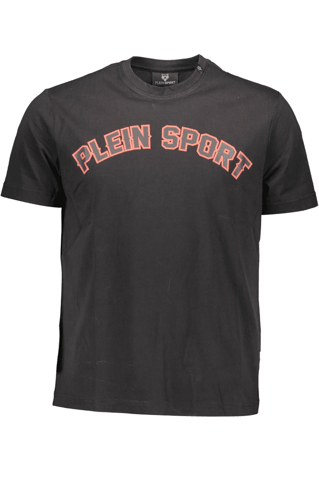 1202PLEIN SPORT T-SHIRT MANICHE CORTE UOMO NERO