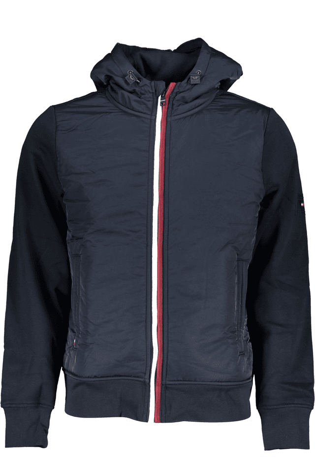 7396TOMMY HILFIGER GIACCA SPORTIVA UOMO BLU
