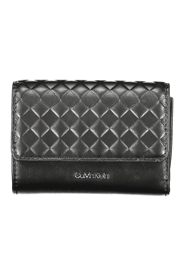 9352CALVIN KLEIN PORTAFOGLIO DONNA NERO