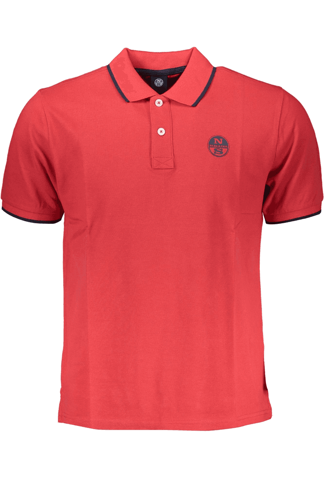 7103NORTH SAILS POLO MANICHE CORTE UOMO ROSSO