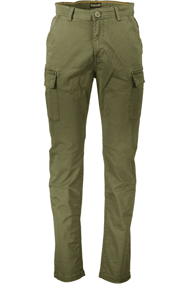 5747NAPAPIJRI PANTALONE UOMO VERDE