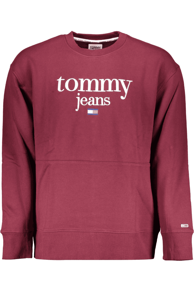 2565TOMMY HILFIGER FELPA SENZA ZIP UOMO VIOLA