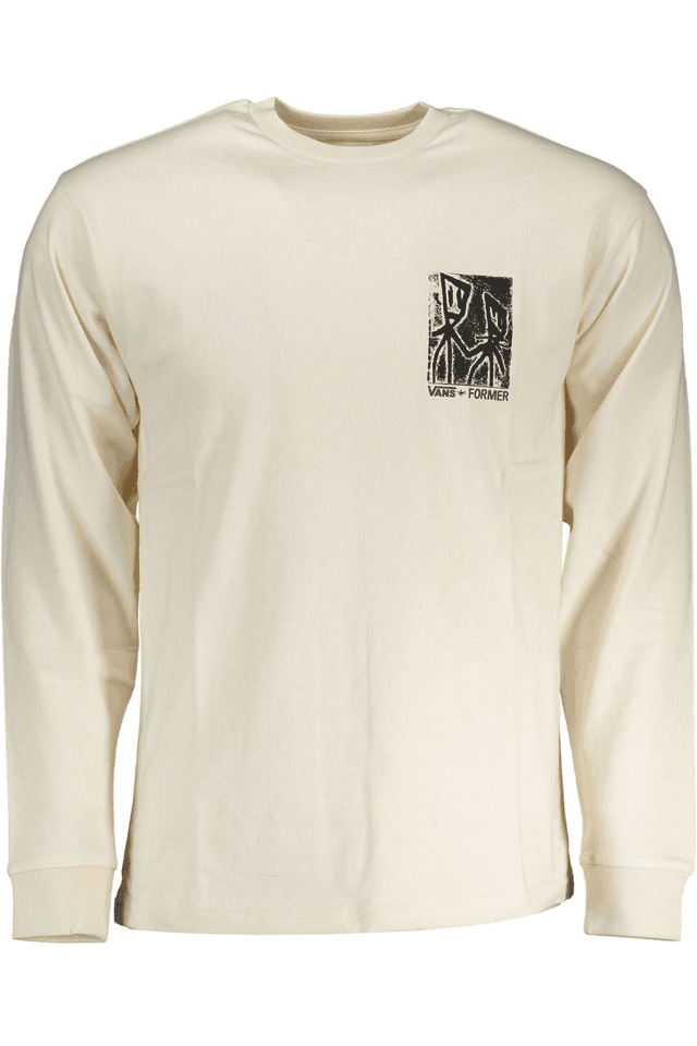 3289VANS T-SHIRT MANICHE LUNGHE UOMO BIANCO