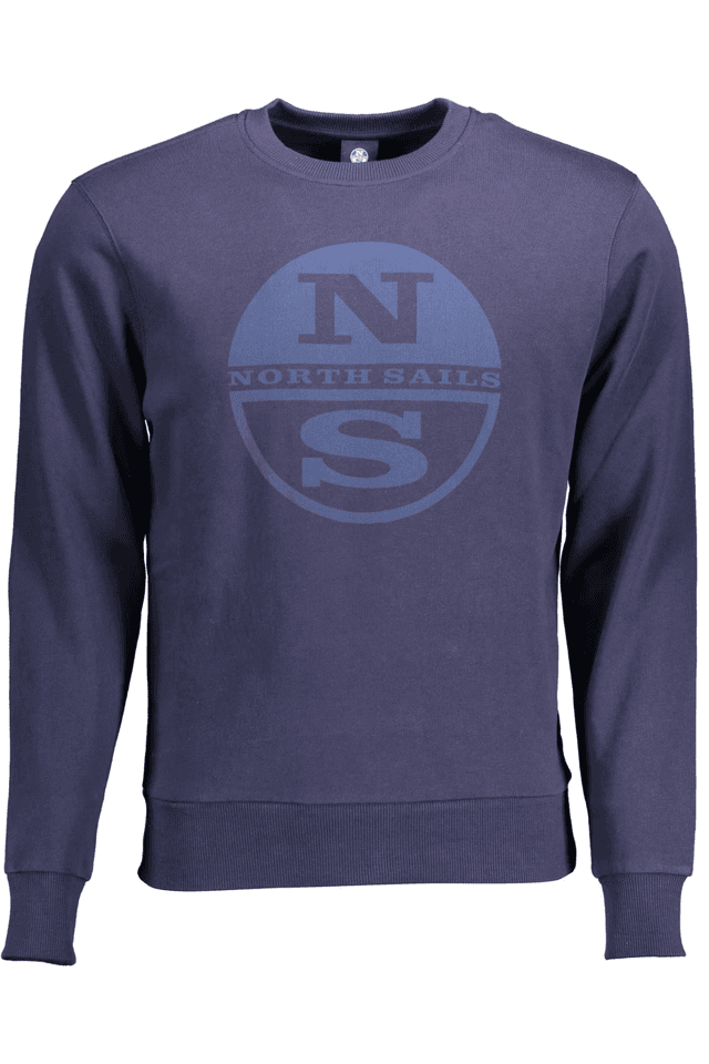 1409NORTH SAILS FELPA SENZA ZIP UOMO BLU