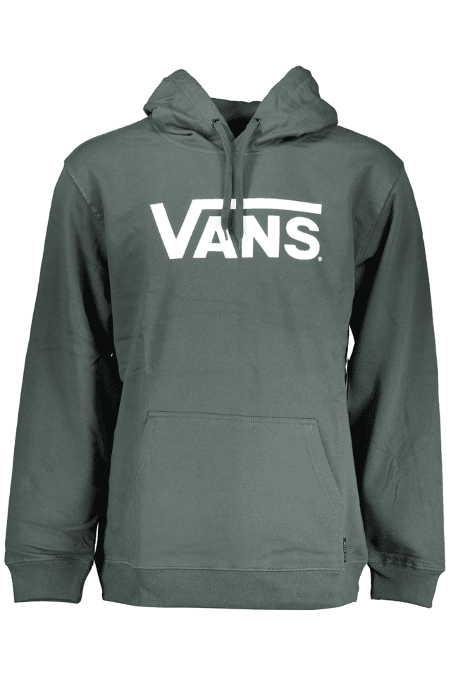5853VANS FELPA SENZA ZIP UOMO VERDE