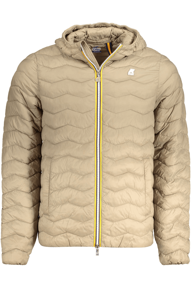 9736K-WAY GIUBBOTTO UOMO BEIGE