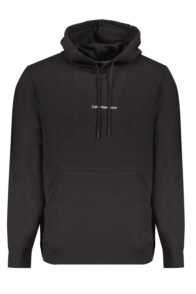 9796CALVIN KLEIN FELPA SENZA ZIP UOMO NERO