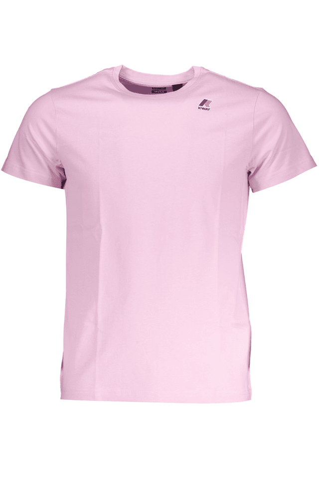 7938K-WAY T-SHIRT MANICHE CORTE UOMO ROSA