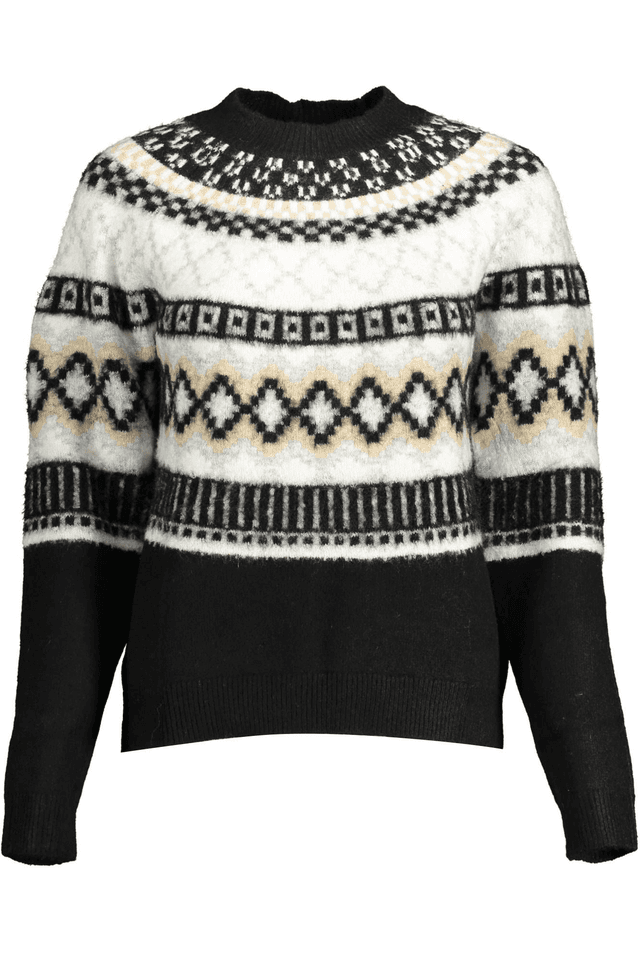 2201DESIGUAL MAGLIA DONNA NERO