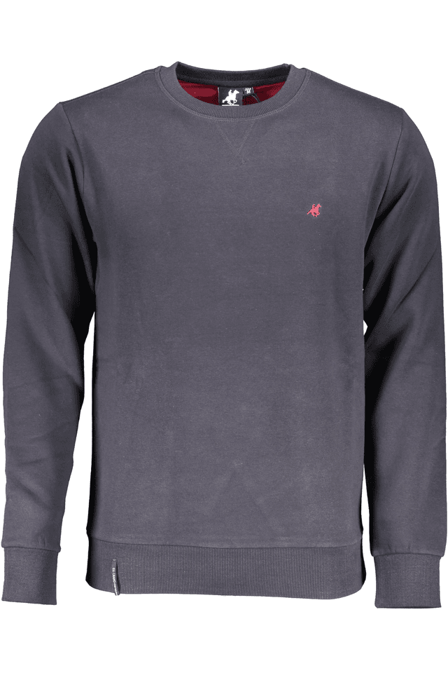 6597U.S. GRAND POLO FELPA SENZA ZIP UOMO BLU