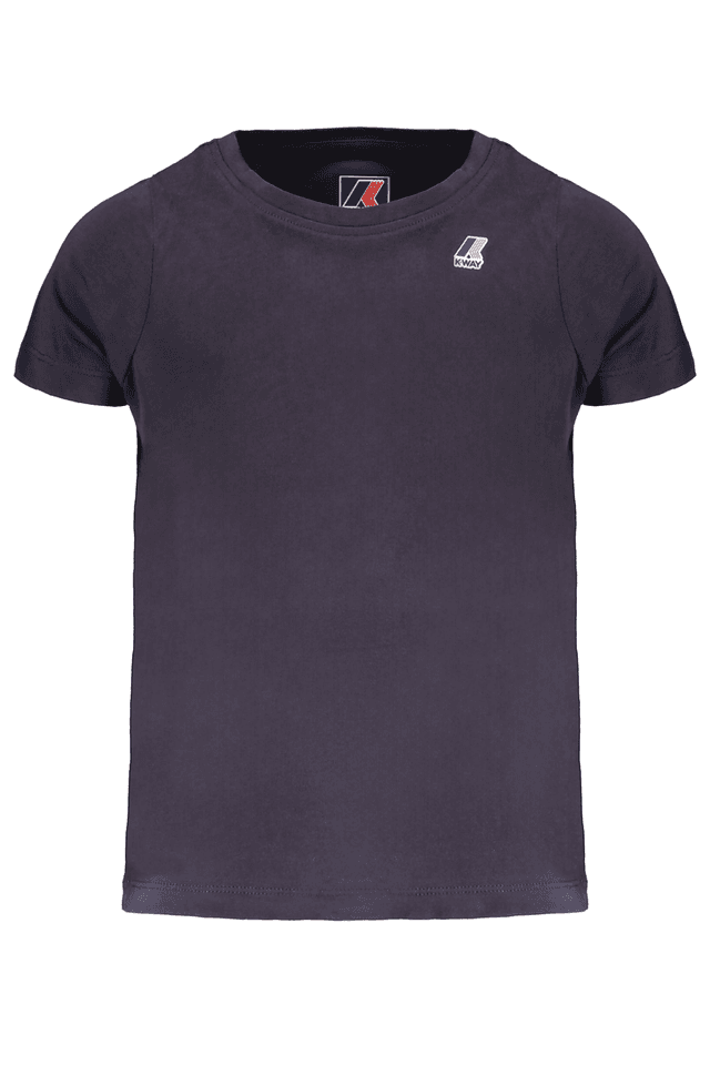 9093K-WAY T-SHIRT MANICHE CORTE BAMBINO BLU