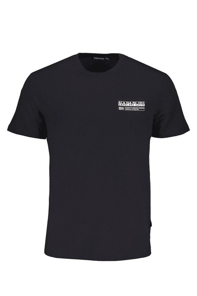 8443NAPAPIJRI T-SHIRT MANICHE CORTE UOMO NERO