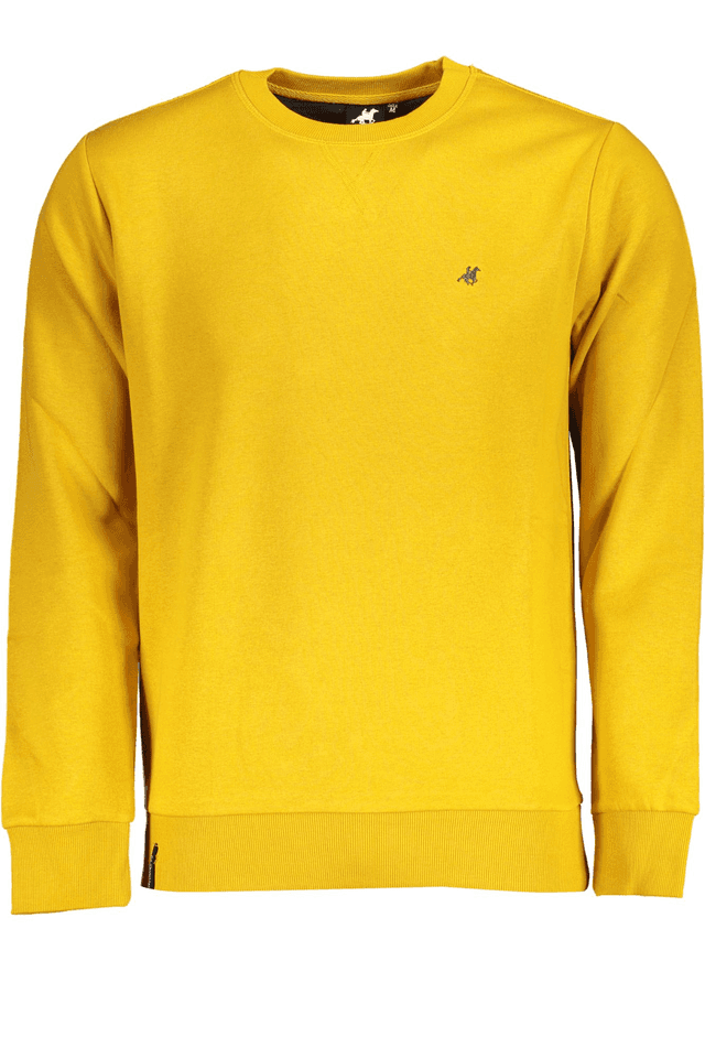 7345U.S. GRAND POLO FELPA SENZA ZIP UOMO GIALLO