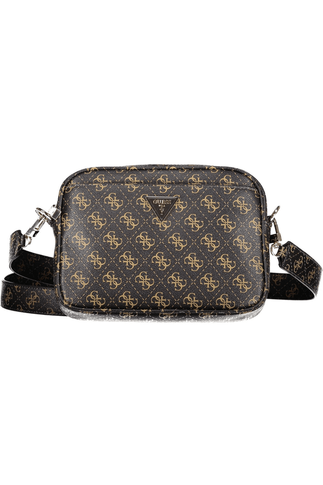 6520GUESS JEANS BORSA DONNA MARRONE