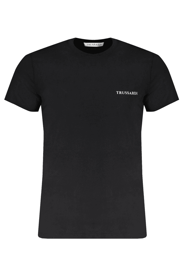 8883TRUSSARDI T-SHIRT MANICHE CORTE UOMO NERO