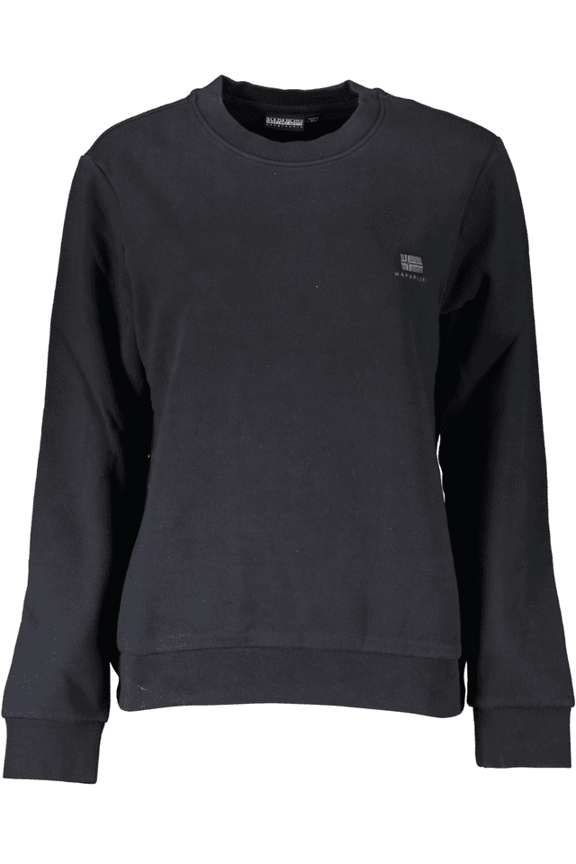 5714NAPAPIJRI FELPA SENZA ZIP DONNA NERO