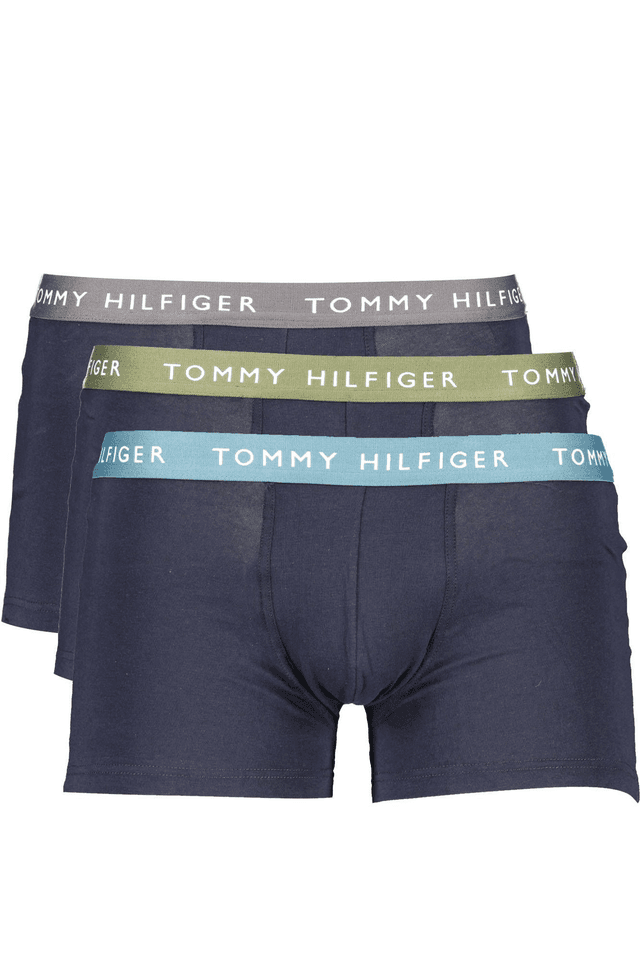 4685TOMMY HILFIGER BOXER UOMO BLU