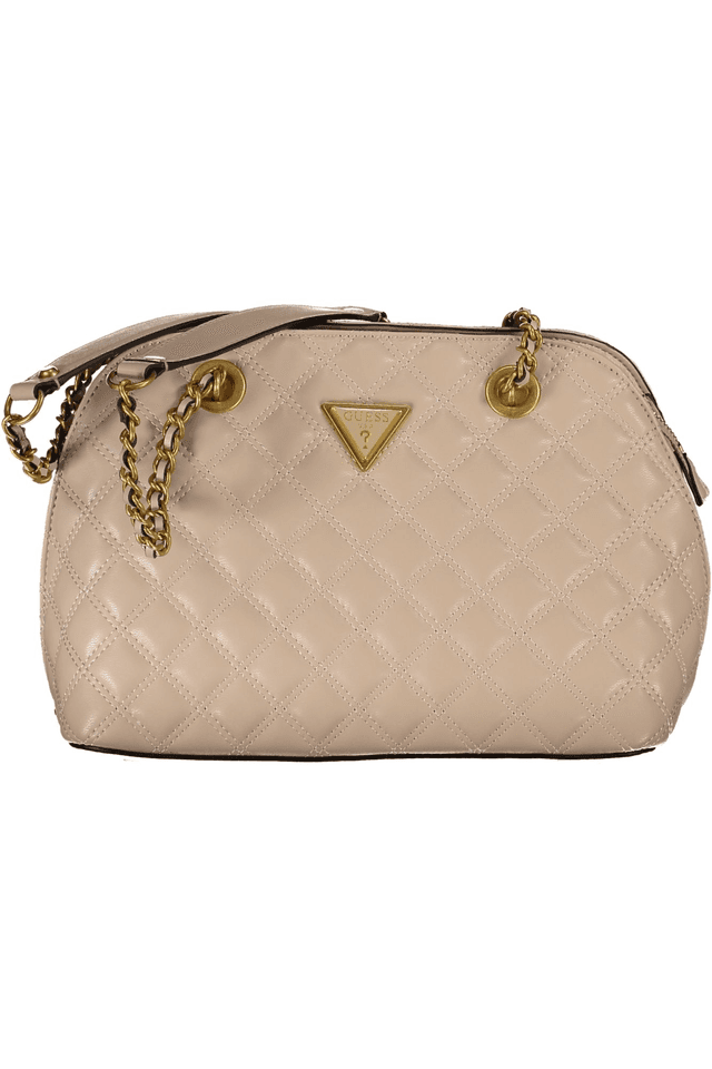 10036GUESS JEANS BORSA DONNA BEIGE