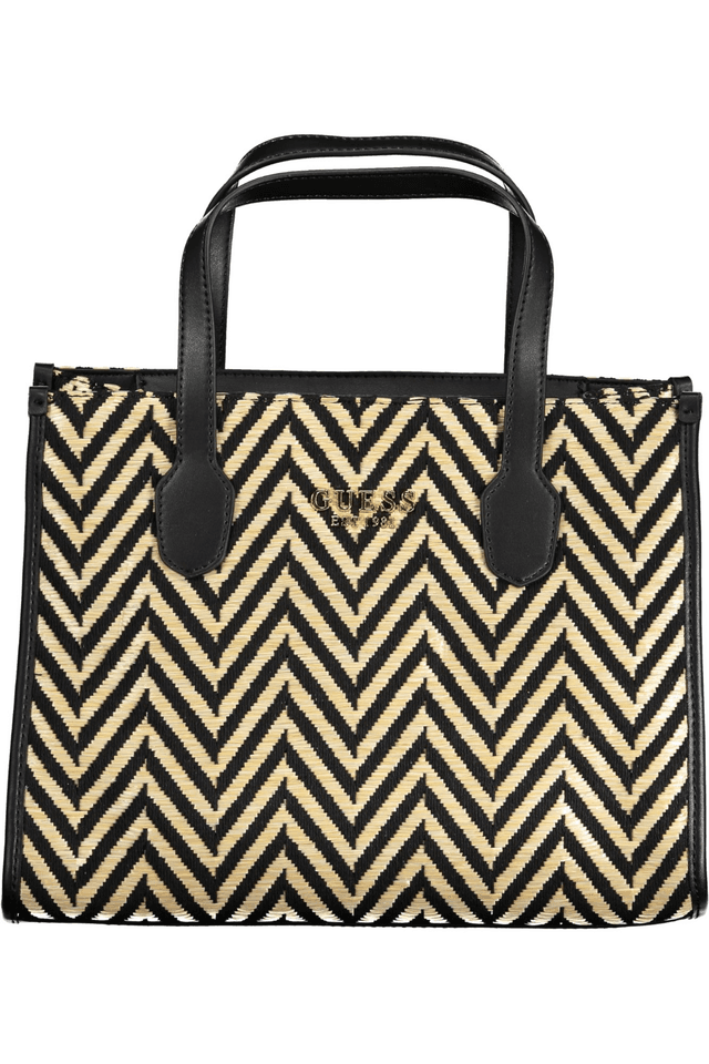 8944GUESS JEANS BORSA DONNA NERO