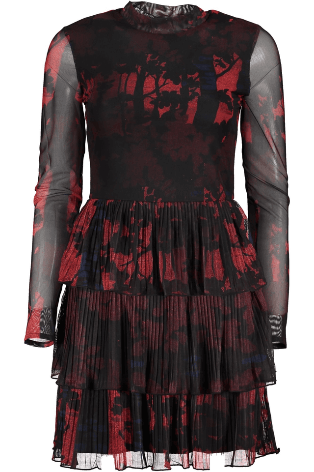 5512DESIGUAL ABITO CORTO DONNA NERO