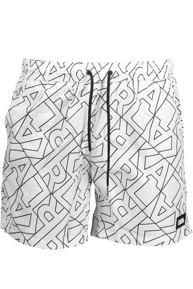 1886KARL LAGERFELD BEACHWEAR COSTUME PARTE SOTTO UOMO BIANCO
