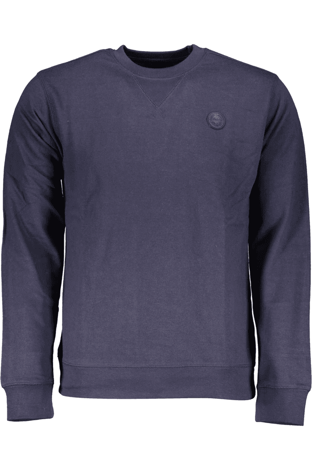 4008GIAN MARCO VENTURI FELPA SENZA ZIP UOMO BLU