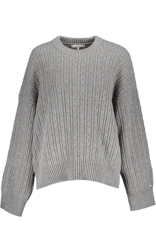 7379TOMMY HILFIGER MAGLIONE DONNA GRIGIO