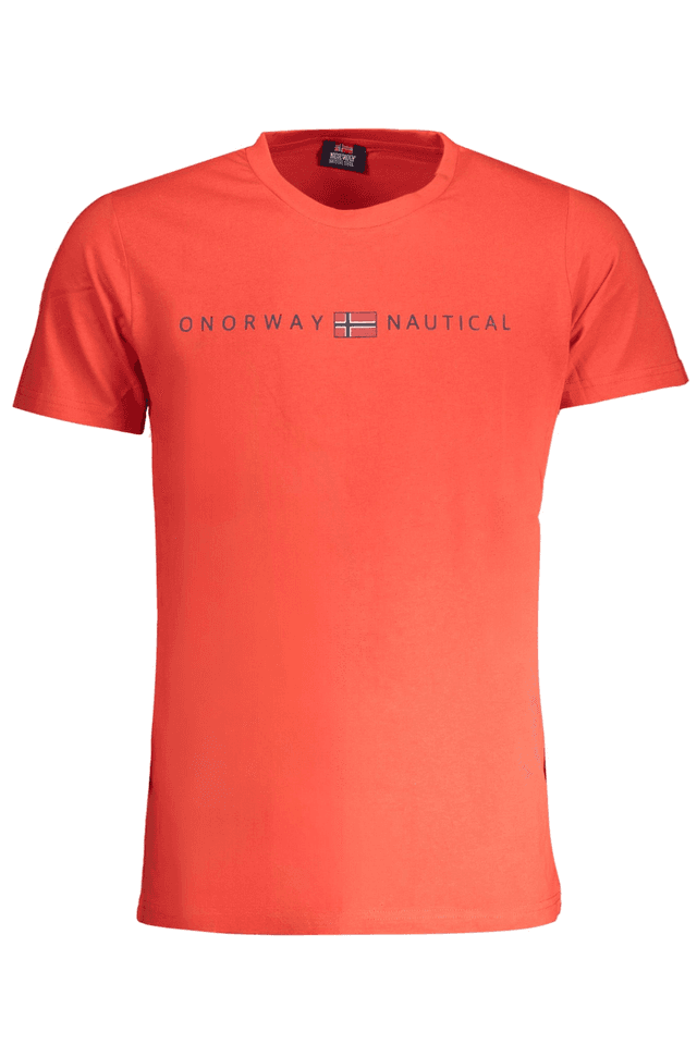 8972NORWAY 1963 T-SHIRT MANICHE CORTE UOMO ROSSO