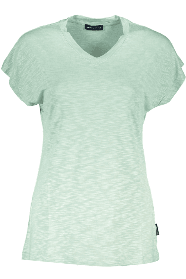 4300NORTH SAILS T-SHIRT MANICHE CORTE DONNA VERDE