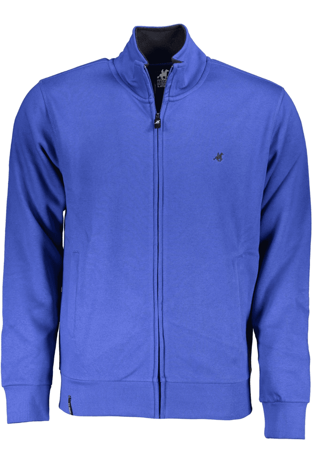4833U.S. GRAND POLO FELPA CON ZIP UOMO BLU