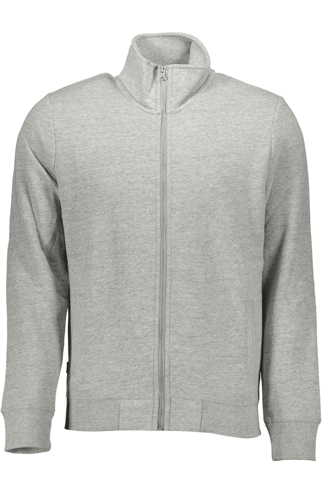 1267SUPERDRY FELPA CON ZIP UOMO GRIGIO