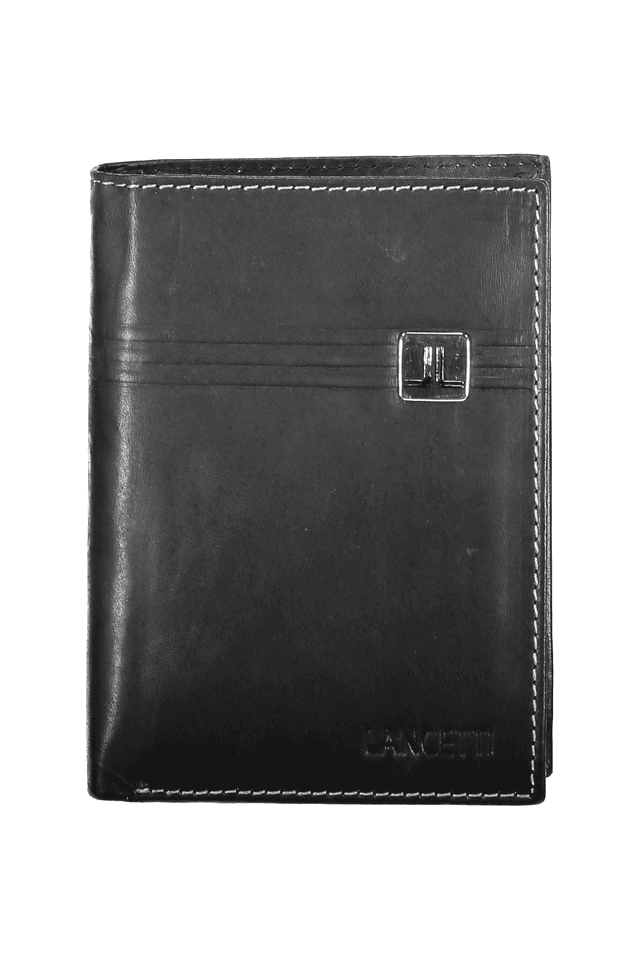 1007LANCETTI PORTAFOGLIO UOMO NERO