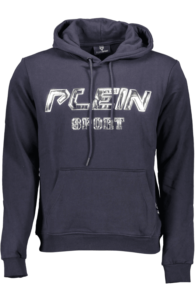 1229PLEIN SPORT FELPA SENZA ZIP UOMO BLU
