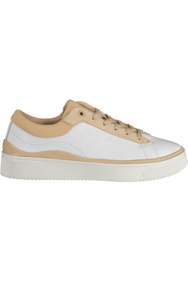 1630TOMMY HILFIGER CALZATURA SPORTIVA DONNA BIANCO