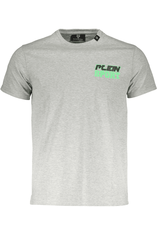 1315PLEIN SPORT T-SHIRT MANICHE CORTE UOMO GRIGIO