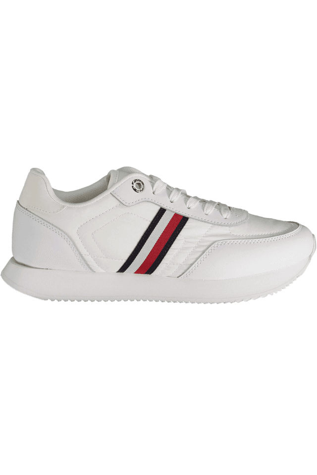 9689TOMMY HILFIGER CALZATURA SPORTIVA DONNA BIANCO