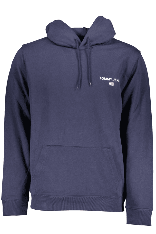 6464TOMMY HILFIGER FELPA SENZA ZIP UOMO BLU