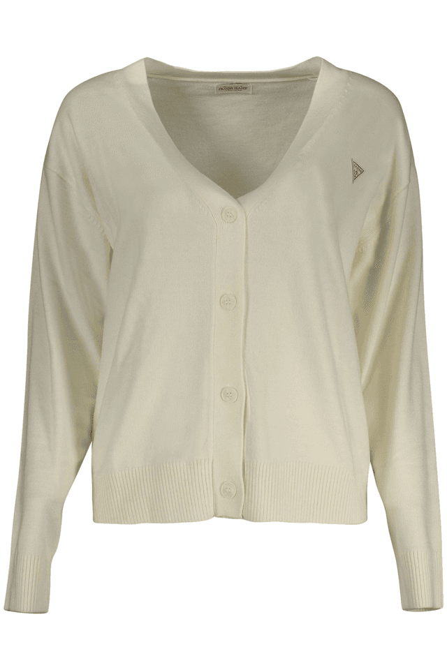 10664GUESS JEANS CARDIGAN DONNA BIANCO
