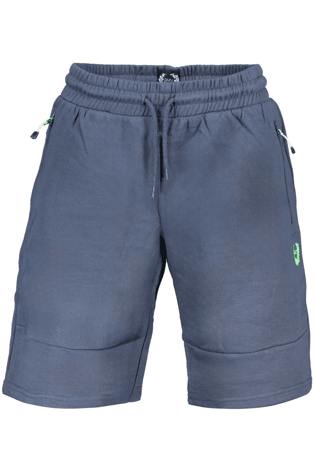 9664GIAN MARCO VENTURI PANTALONE SHORT UOMO BLU