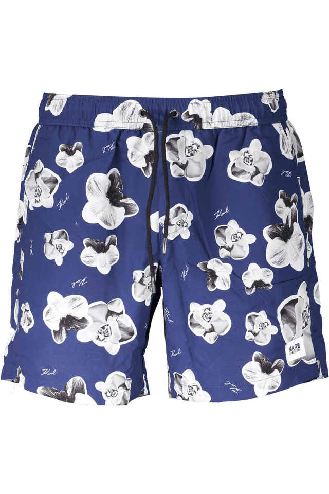 315KARL LAGERFELD BEACHWEAR COSTUME PARTE SOTTO UOMO BLU