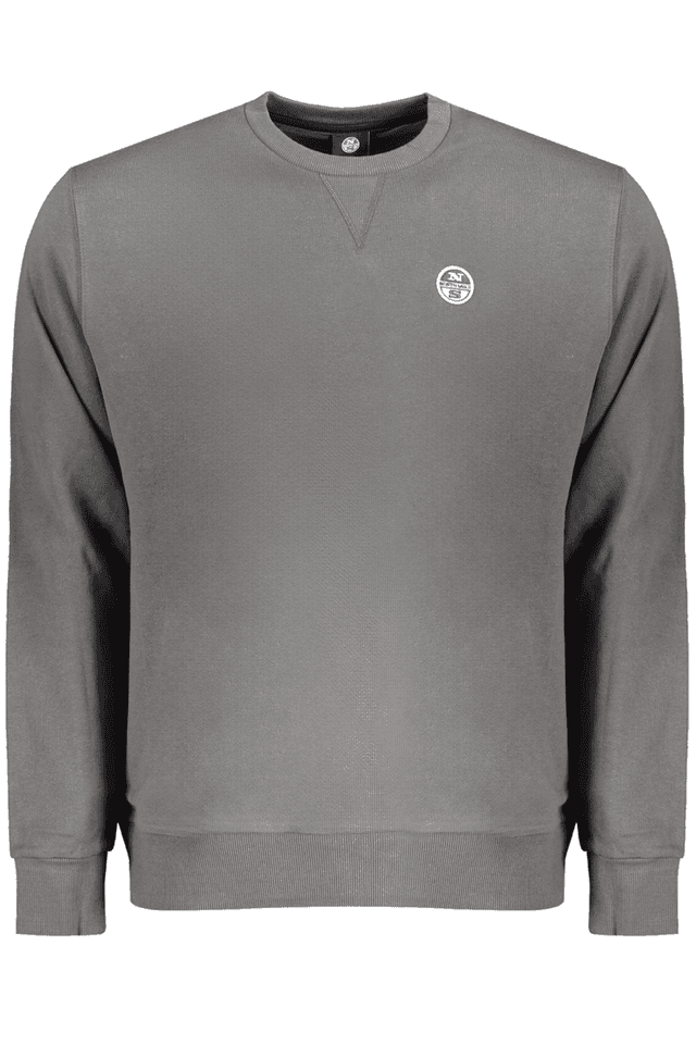 10048NORTH SAILS FELPA SENZA ZIP UOMO GRIGIO