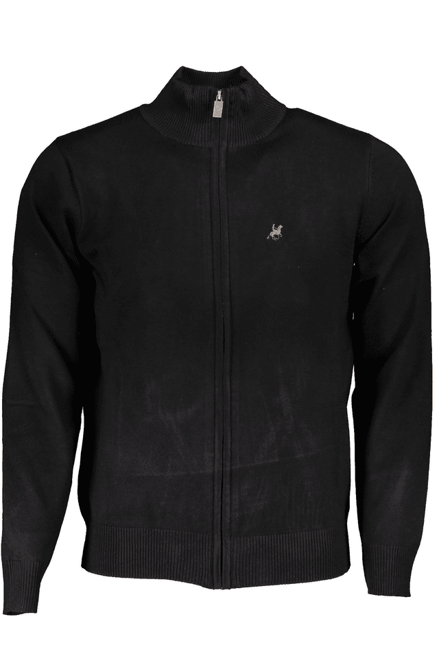 4934U.S. GRAND POLO CARDIGAN UOMO NERO