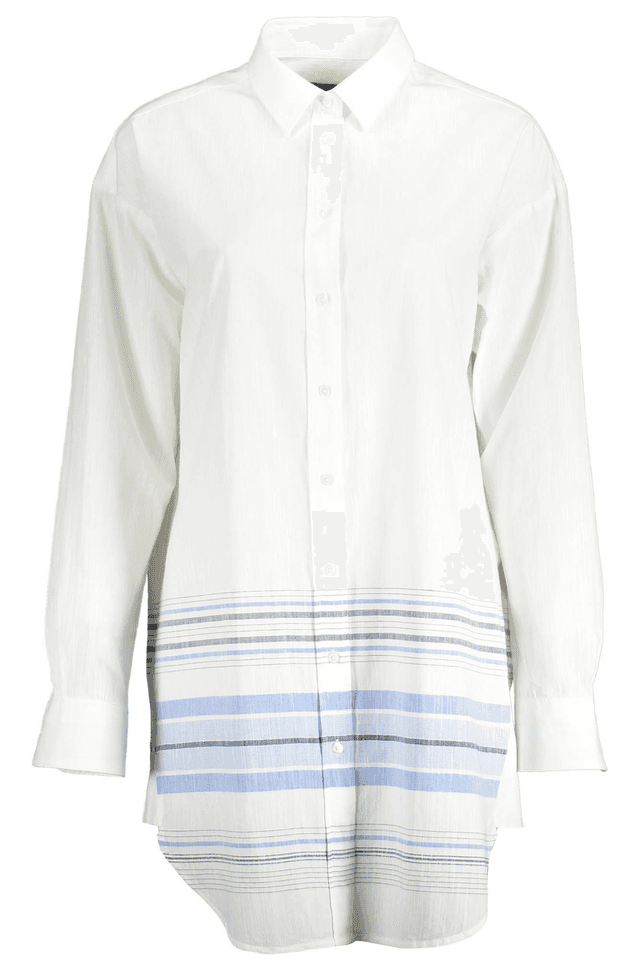 512GANT CAMICIA MANICHE LUNGHE DONNA BIANCO