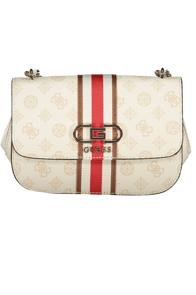 9223GUESS JEANS BORSA DONNA BEIGE