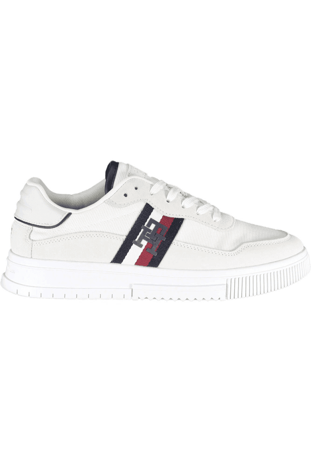 4741TOMMY HILFIGER CALZATURA SPORTIVA UOMO BIANCO