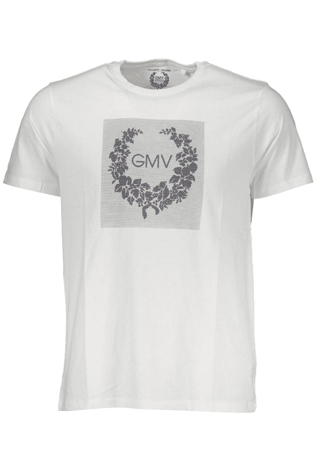 3977GIAN MARCO VENTURI T-SHIRT MANICHE CORTE UOMO BIANCO