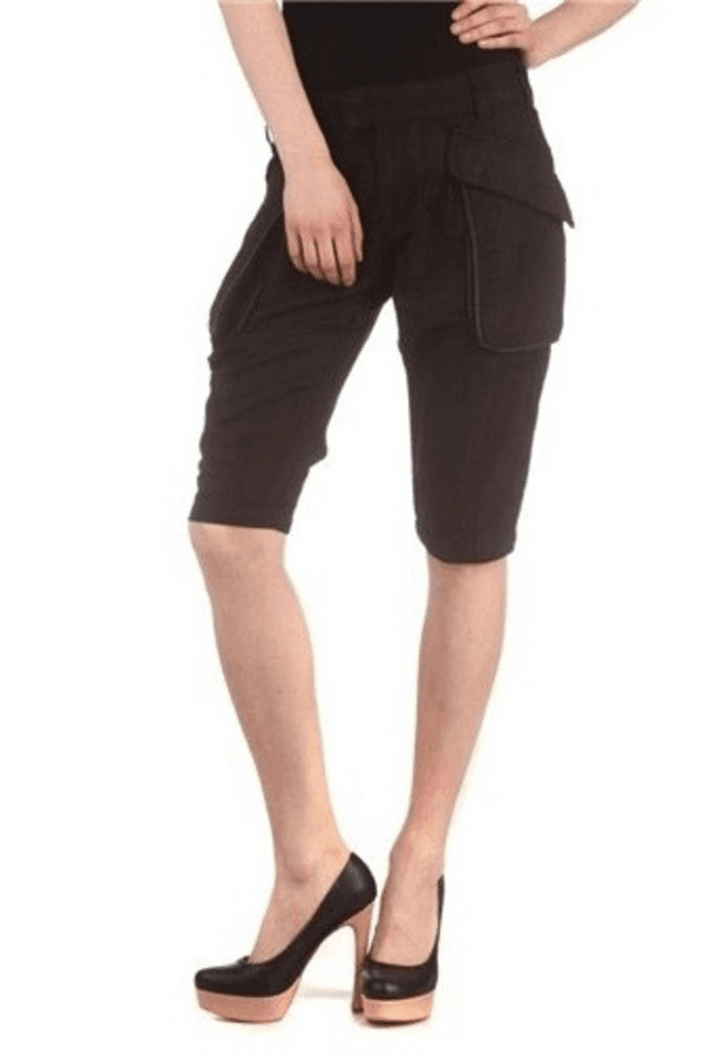 3055ZUELEMENTS PANTALONE BERMUDA DONNA NERO