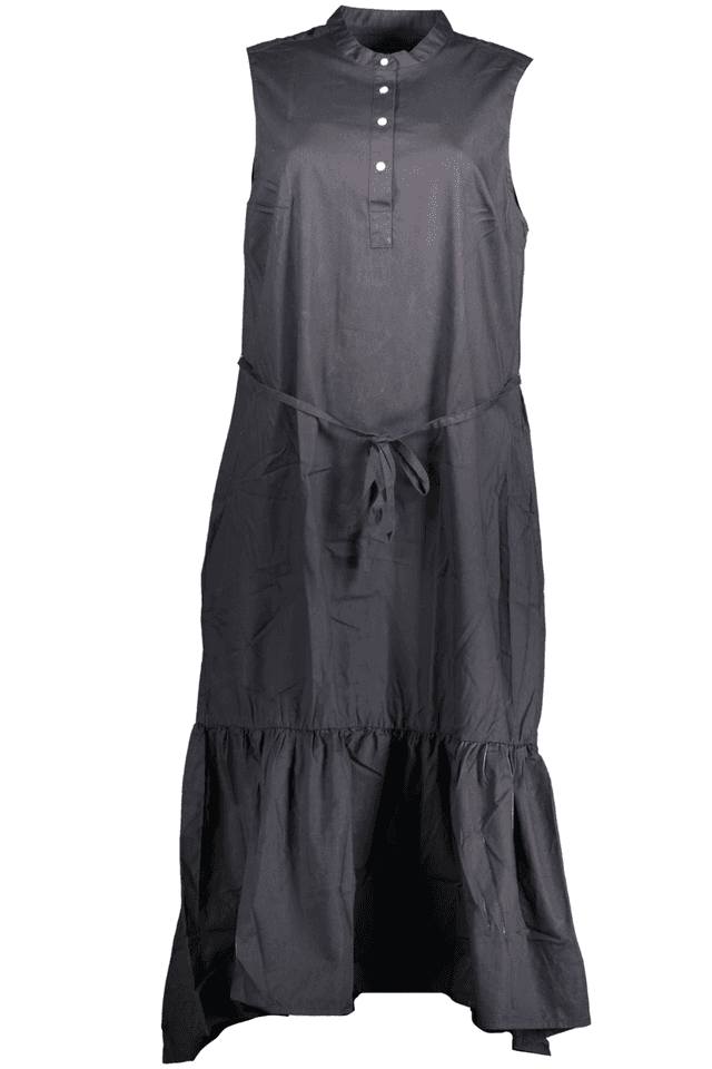 2166GANT ABITO LUNGO DONNA NERO