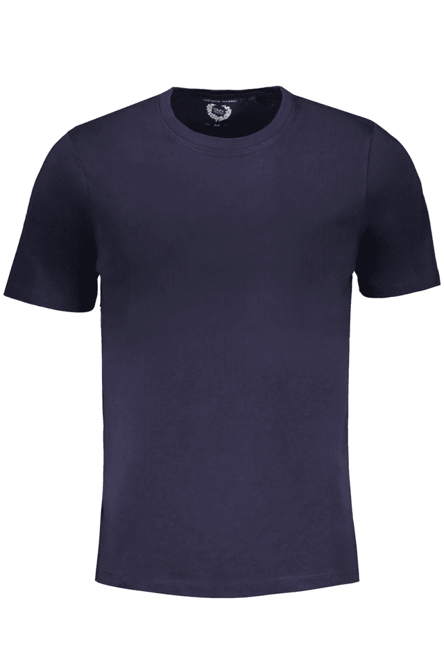 9560GIAN MARCO VENTURI T-SHIRT MANICHE CORTE UOMO BLU