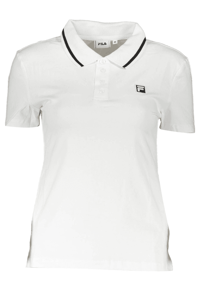 3485FILA POLO MANICHE CORTE DONNA BIANCO